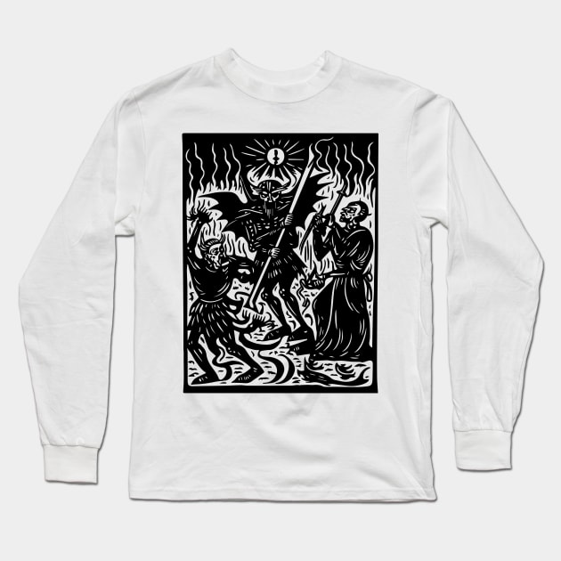 Medieval Daemon #12 Long Sleeve T-Shirt by n23tees